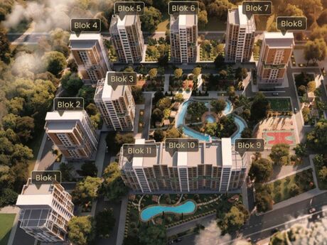3 otaqlı yeni tikili - 7-ci mikrorayon q. - 123.5 m²