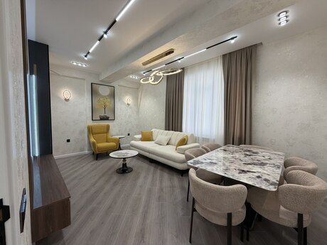 3 otaqlı yeni tikili - Həzi Aslanov m. - 92 m²
