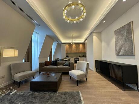 3 otaqlı yeni tikili - Ağ şəhər q. - 110 m²