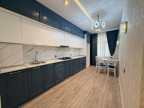 3 otaqlı yeni tikili - Həzi Aslanov m. - 110 m²
