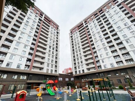 1-комн. новостройка - м. Нариман Нариманов - 52 м²