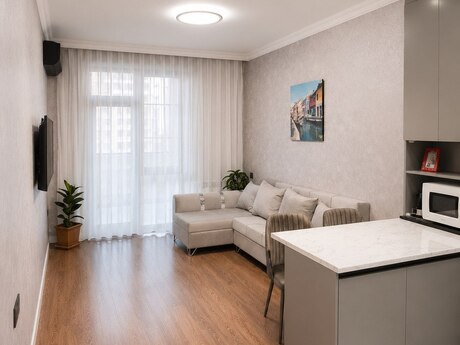 2 otaqlı yeni tikili - Dərnəgül m. - 58 m²