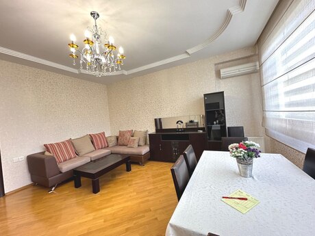 3 otaqlı yeni tikili - Şah İsmayıl Xətai m. - 105 m²