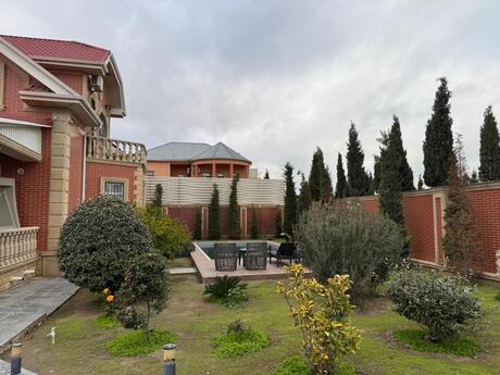 6 otaqlı həyət evi/bağ evi - Xəzər r. - 350 m²