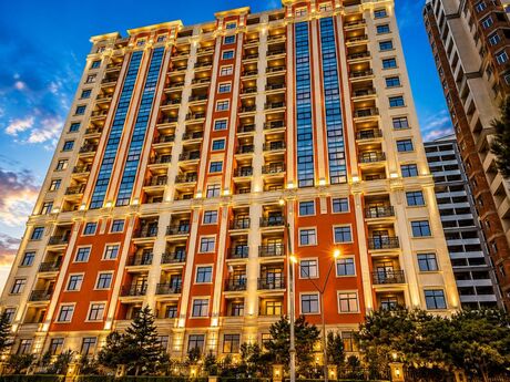 2 otaqlı yeni tikili - Şah İsmayıl Xətai m. - 60 m²