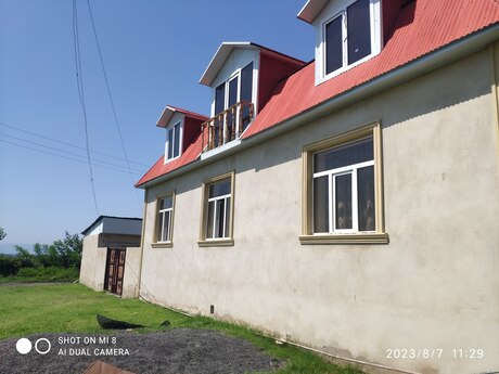 3 otaqlı həyət evi/bağ evi - Zaqatala - 120 m²