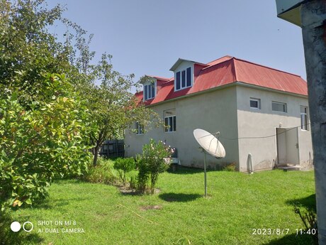 3 otaqlı həyət evi/bağ evi - Zaqatala - 120 m²