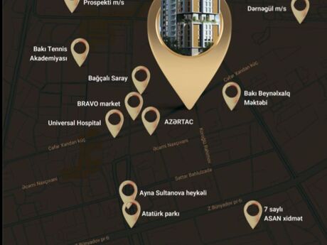 3 otaqlı yeni tikili - 7-ci mikrorayon q. - 123.5 m²