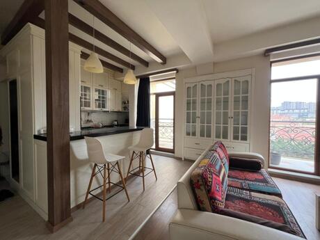 2 otaqlı yeni tikili - Ağ şəhər q. - 75 m²