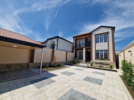 6 otaqlı həyət evi/bağ evi - Savalan q. - 218 m²