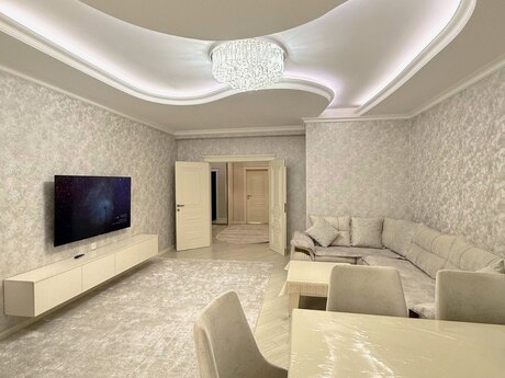 3 otaqlı yeni tikili - Binəqədi r. - 100 m²