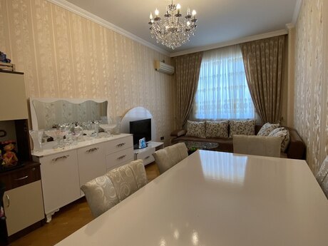 2 otaqlı yeni tikili - Həzi Aslanov m. - 85 m²