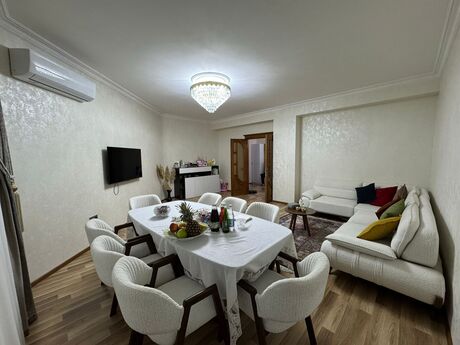 3 otaqlı yeni tikili - Xalqlar Dostluğu m. - 120 m²