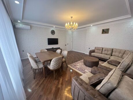 3 otaqlı yeni tikili - Şah İsmayıl Xətai m. - 120 m²