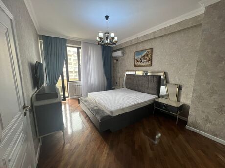 3 otaqlı yeni tikili - Şah İsmayıl Xətai m. - 120 m²