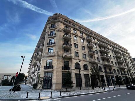 3 otaqlı yeni tikili - Ağ şəhər q. - 129 m²