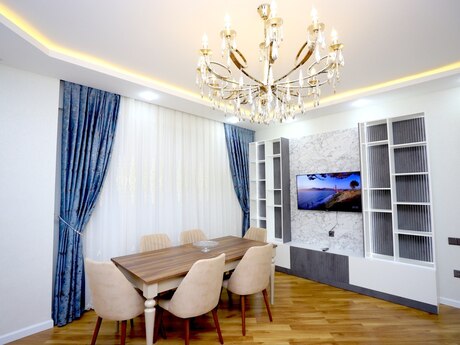 3 otaqlı yeni tikili - Şah İsmayıl Xətai m. - 137 m²