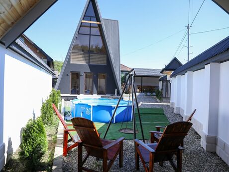 4 otaqlı həyət evi/bağ evi - Qusar - 90 m²