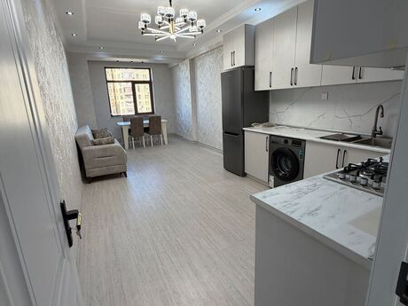 2 otaqlı yeni tikili - İnşaatçılar m. - 80 m²