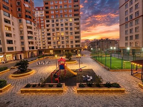 3 otaqlı yeni tikili - Nəriman Nərimanov m. - 136 m²