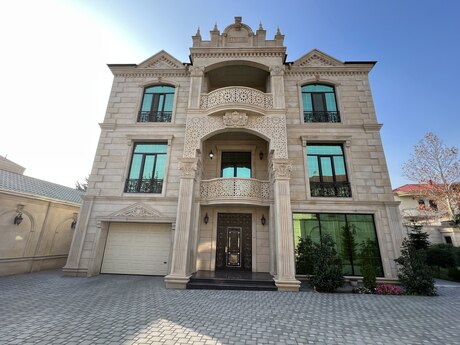 10 otaqlı həyət evi/bağ evi - Xətai r. - 750 m²
