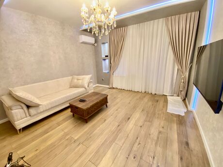 2 otaqlı yeni tikili - Şah İsmayıl Xətai m. - 75 m²