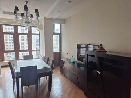 3 otaqlı yeni tikili - Şah İsmayıl Xətai m. - 120 m²