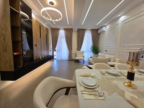 3 otaqlı yeni tikili - Nəriman Nərimanov m. - 104 m²