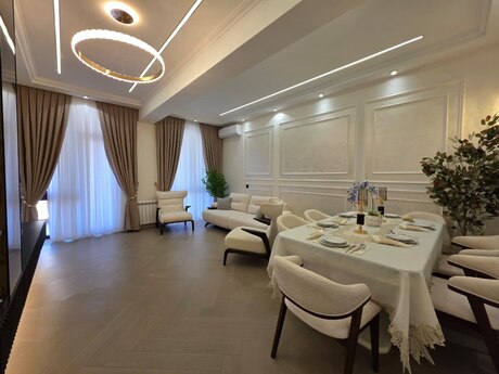 3 otaqlı yeni tikili - Nəriman Nərimanov m. - 104 m²