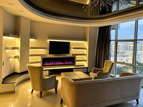 2 otaqlı yeni tikili - Nəsimi r. - 110 m²