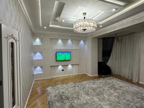 3 otaqlı yeni tikili - İnşaatçılar m. - 124 m²