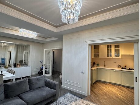3 otaqlı yeni tikili - İnşaatçılar m. - 88 m²