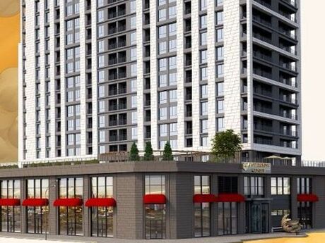 2 otaqlı yeni tikili - Ağ şəhər q. - 81.1 m²