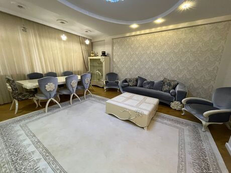 3 otaqlı yeni tikili - Şah İsmayıl Xətai m. - 150 m²