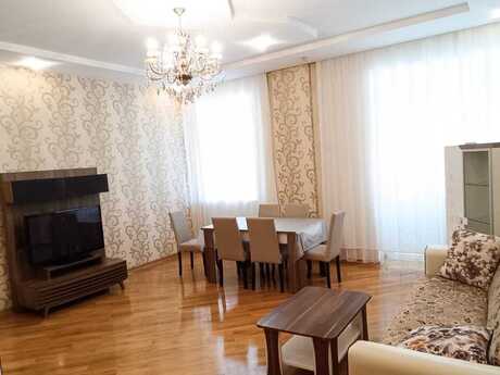 3 otaqlı yeni tikili - Şah İsmayıl Xətai m. - 137 m²