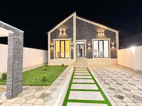 4 otaqlı həyət evi/bağ evi - Saray q. - 120 m²