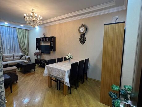 4 otaqlı yeni tikili - İnşaatçılar m. - 140 m²