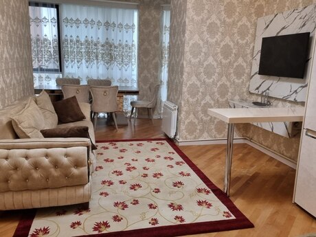 2 otaqlı yeni tikili - Şah İsmayıl Xətai m. - 60 m²