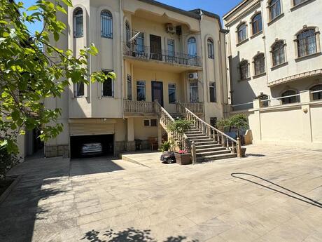 9 otaqlı həyət evi/bağ evi - Nəsimi m. - 600 m²