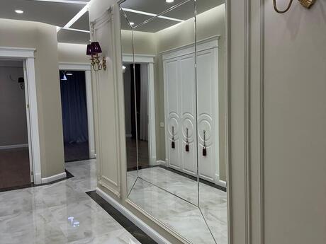 3 otaqlı yeni tikili - İnşaatçılar m. - 95 m²