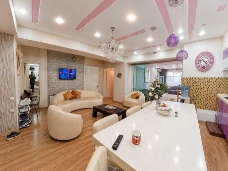 3 otaqlı yeni tikili - Səbail r. - 110 m²
