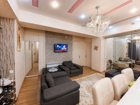 3 otaqlı yeni tikili - Səbail r. - 110 m²