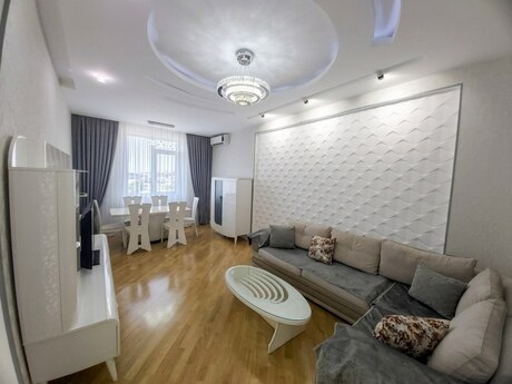 3 otaqlı yeni tikili - Nizami m. - 112 m²