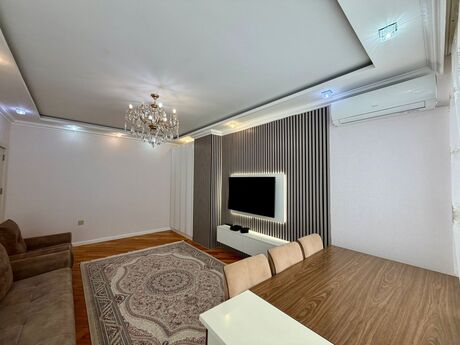 3 otaqlı yeni tikili - Bakıxanov q. - 78 m²