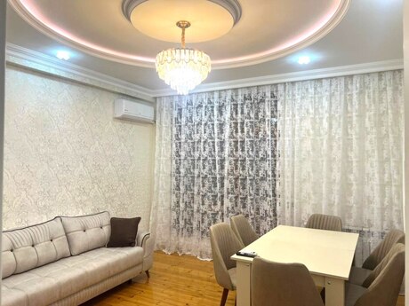 2 otaqlı yeni tikili - Bakıxanov q. - 77 m²