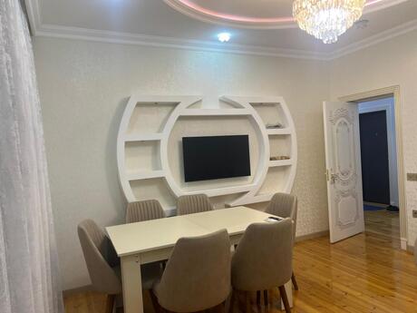 2 otaqlı yeni tikili - Bakıxanov q. - 77 m²
