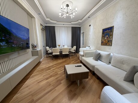 3 otaqlı yeni tikili - Həzi Aslanov m. - 103 m²
