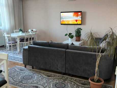 3-комн. вторичка - м. Кероглу - 75 м²