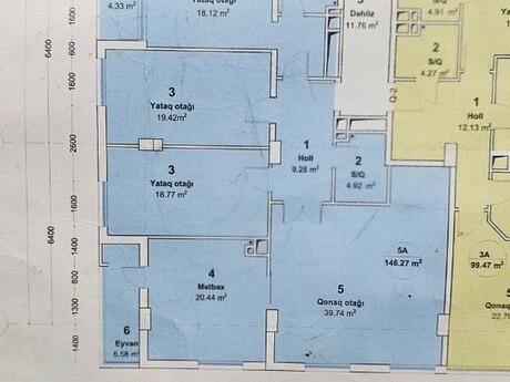 4 otaqlı yeni tikili - Binəqədi r. - 150 m²