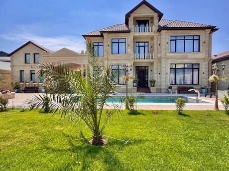 4 otaqlı həyət evi/bağ evi - Mərdəkan q. - 600 m²